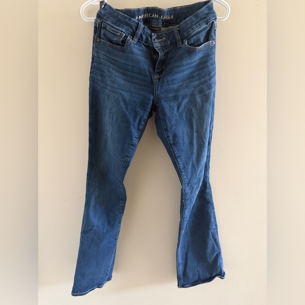 American Eagle Outfitters Blue kick Boot Cut Jeans